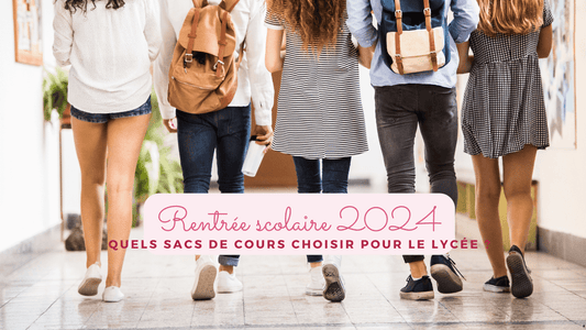 Rentrée scolaire 2024: quels sacs de cours choisir pour le lycée ?