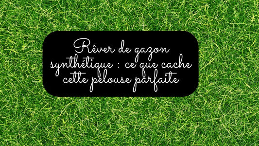 Rêver de gazon synthétique : ce que cache cette pelouse parfaite