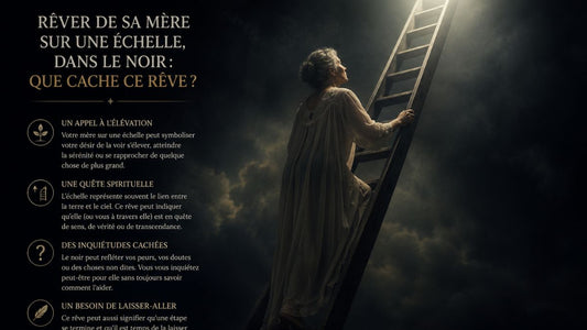 Rêver de sa mère sur une échelle, dans le noir : que cache ce rêve ?