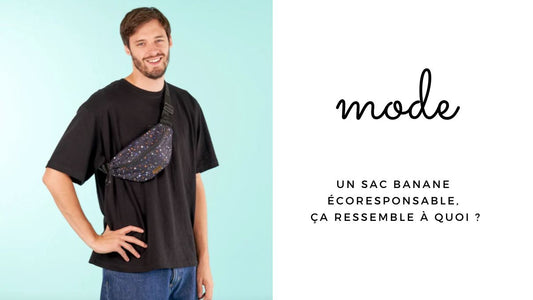 Un sac banane écoresponsable, ça ressemble à quoi ?