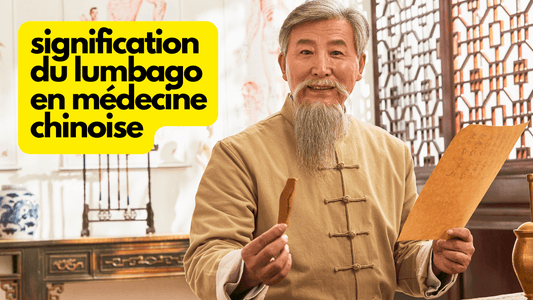 Signification du lumbago en médecine chinoise