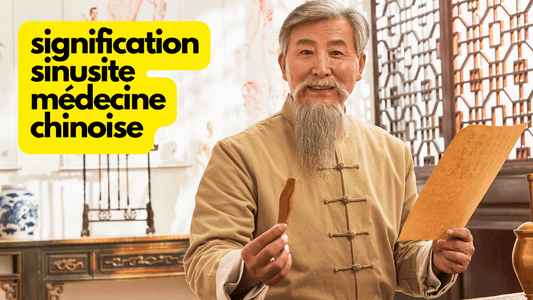 Signification sinusite médecine chinoise