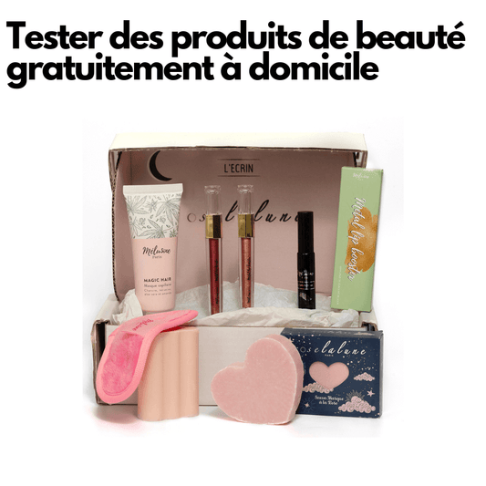 Tester des produits de beauté gratuitement à domicile