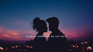 Tu es la femme de ma vie texte