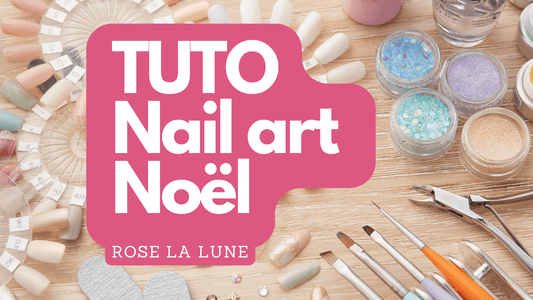 Tuto nail art Noël