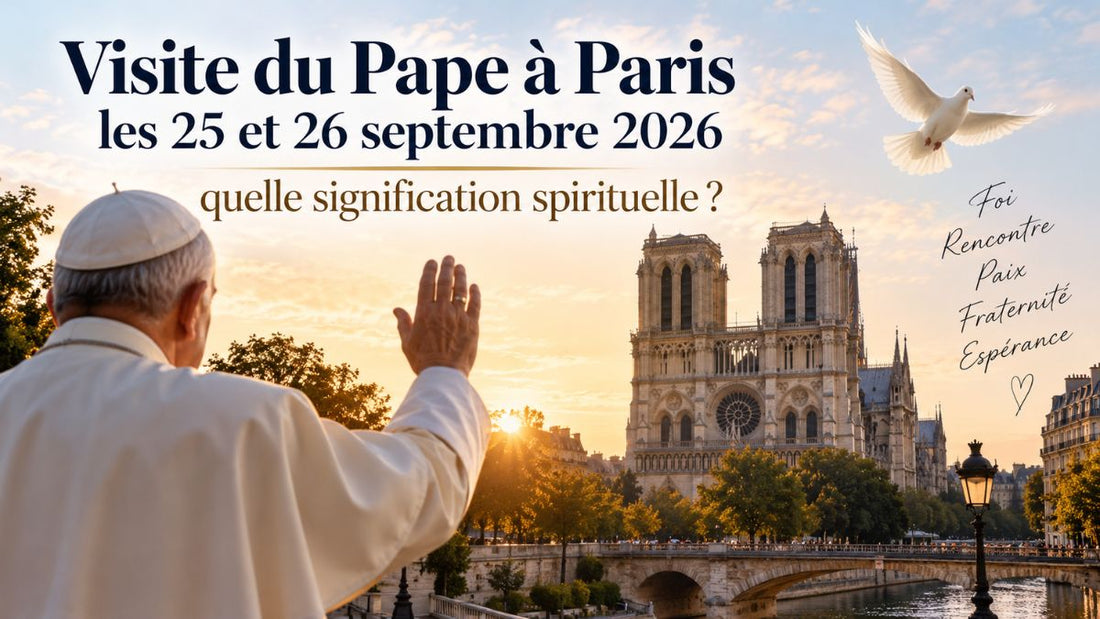 Visite du Pape à Paris les 25 et 26 septembre 2026 : quelle signification spirituelle ?