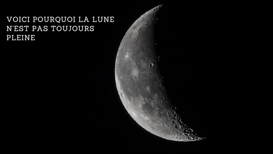 Voici pourquoi la lune n'est pas toujours pleine